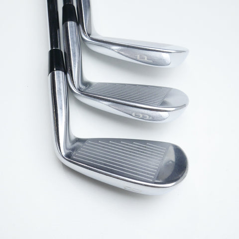 Used Mizuno MP-20 SEL Iron Set / 5 - PW / Regular Flex / Left-Handed