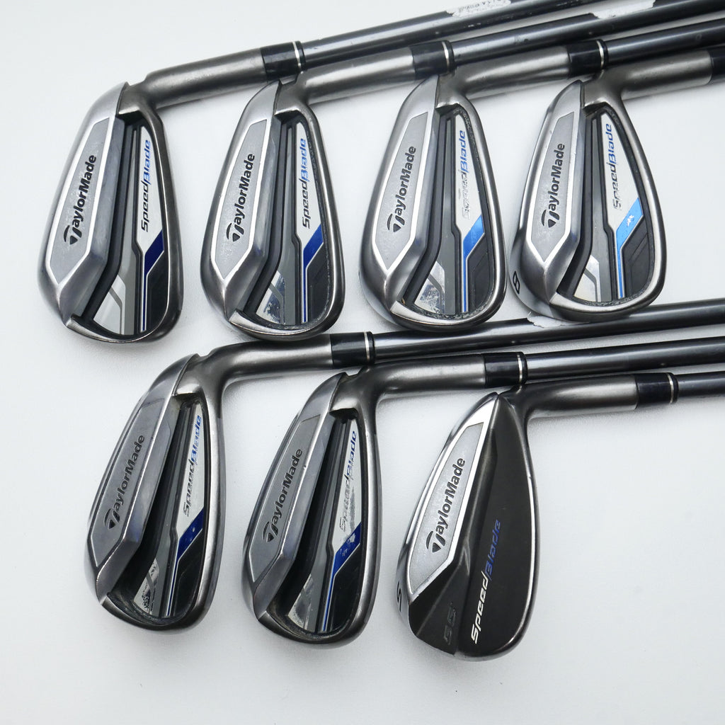 Used TaylorMade SpeedBlade Iron Set / 5 - SW / Ladies Flex