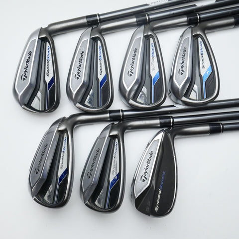 Used TaylorMade SpeedBlade Iron Set / 5 - SW / Ladies Flex