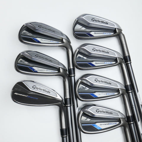 Used TaylorMade SpeedBlade Iron Set / 5 - SW / Ladies Flex