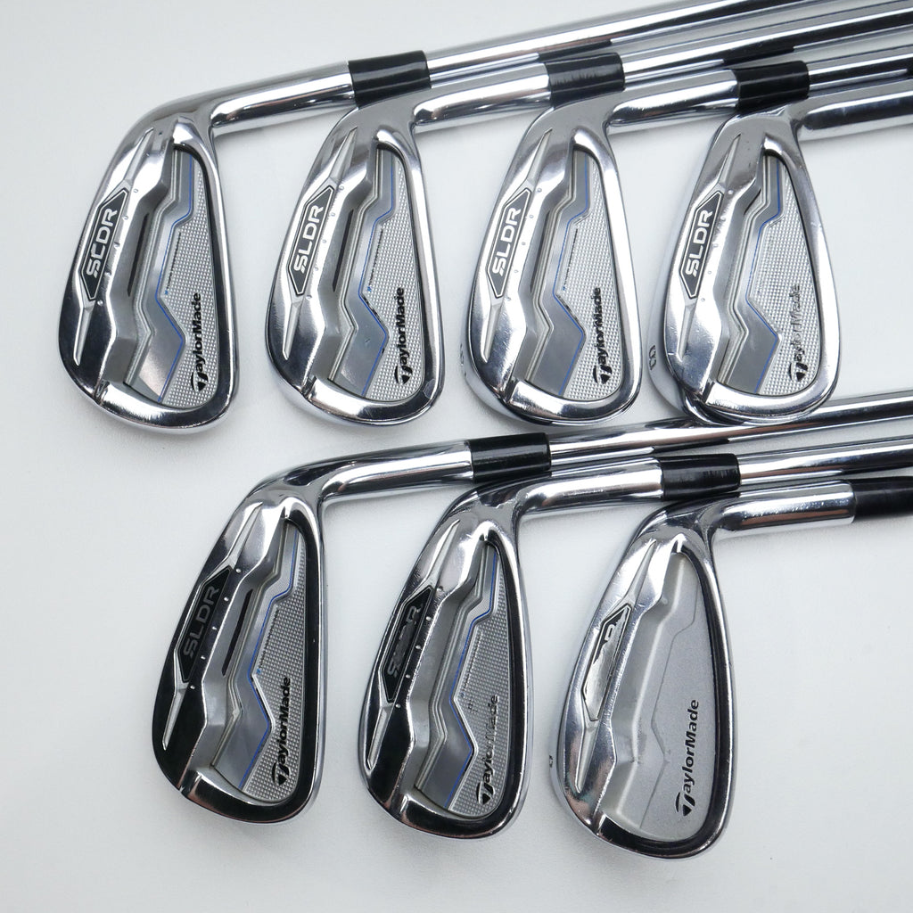 Used TaylorMade SLDR Iron Set / 4 - PW / Stiff Flex