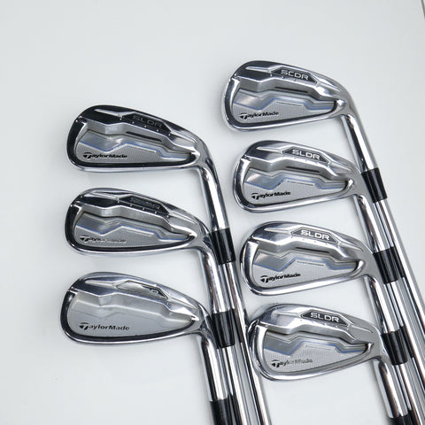 Used TaylorMade SLDR Iron Set / 4 - PW / Stiff Flex