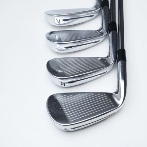 Used TaylorMade SLDR Iron Set / 4 - PW / Stiff Flex