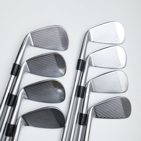 Used TaylorMade RAC MB TP Iron Set / 3 - PW / X-Stiff Flex