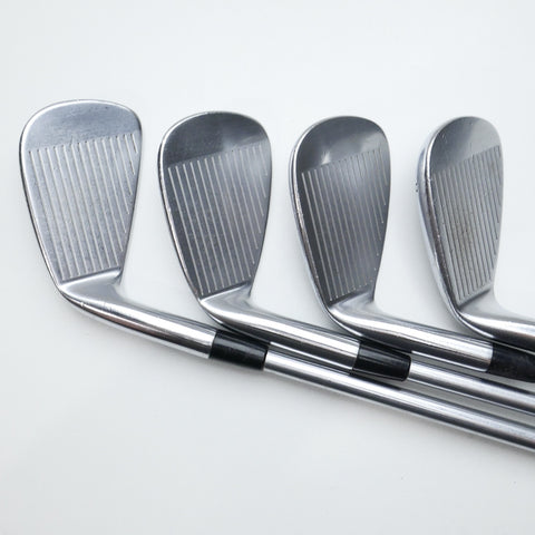 Used TaylorMade RAC MB TP Iron Set / 3 - PW / X-Stiff Flex