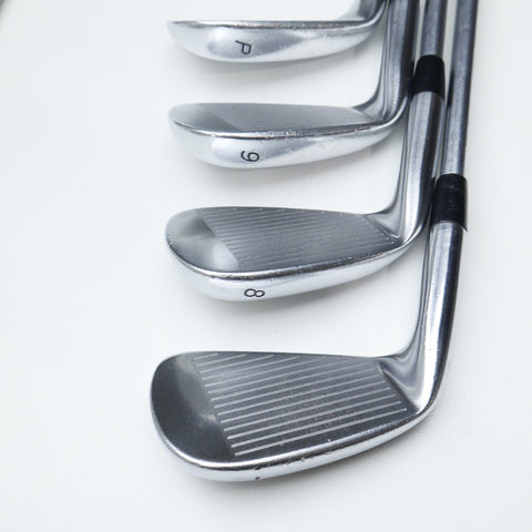 Used TaylorMade RAC MB TP Iron Set / 3 - PW / X-Stiff Flex