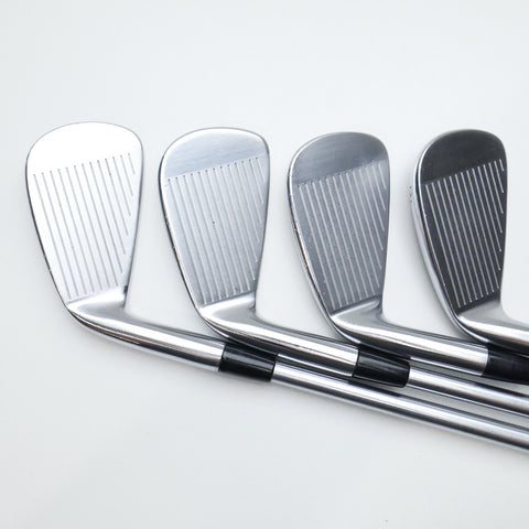 Used TaylorMade RAC MB TP Iron Set / 3 - PW / X-Stiff Flex