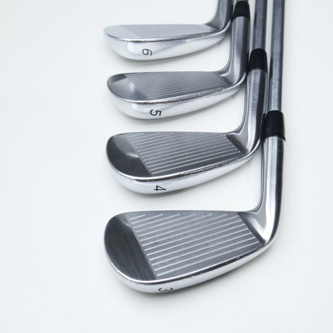 Used TaylorMade RAC MB TP Iron Set / 3 - PW / X-Stiff Flex