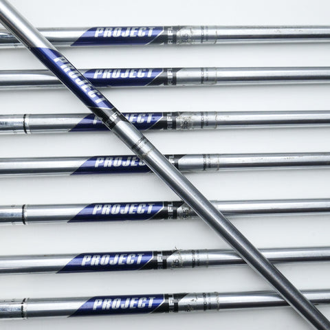 Used TaylorMade RAC MB TP Iron Set / 3 - PW / X-Stiff Flex
