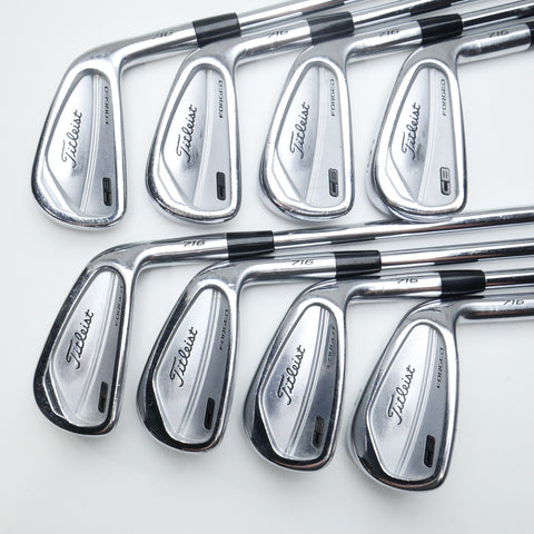 Used Titleist CB 716 Iron Set / 3 - PW / X-Stiff Flex
