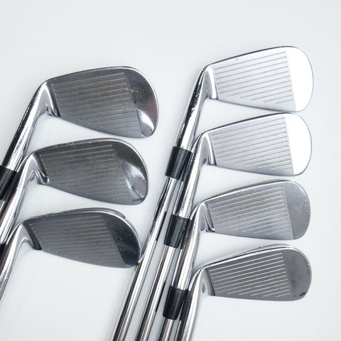 Used Mizuno MP-4 Iron Set / 4 - PW / Stiff Flex