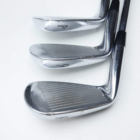 Used Mizuno MP-4 Iron Set / 4 - PW / Stiff Flex