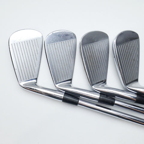 Used Mizuno MP-4 Iron Set / 4 - PW / Stiff Flex