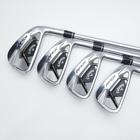 Used Callaway Apex 21 Iron Set / 4 - PW / Stiff Flex