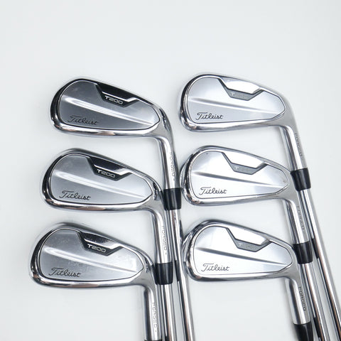 Used Titleist T200 2021 Iron Set / 5 - PW / Stiff Flex