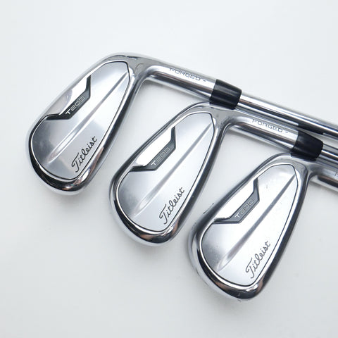 Used Titleist T200 2021 Iron Set / 5 - PW / Stiff Flex