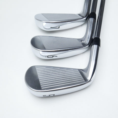 Used Titleist T200 2021 Iron Set / 5 - PW / Stiff Flex