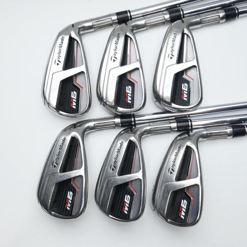 Used TaylorMade M6 Iron Set / 5 - PW / Regular Flex