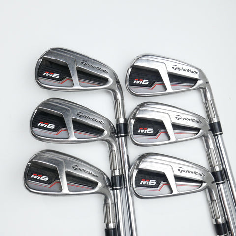 Used TaylorMade M6 Iron Set / 5 - PW / Regular Flex