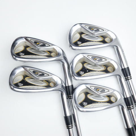 Used TaylorMade R7 TP Iron Set / 6 - PW / Stiff Flex