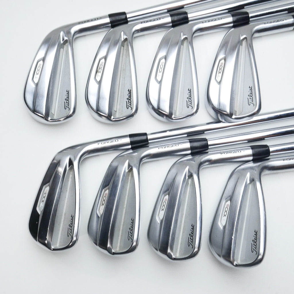 Used Titleist T100S 2021 Iron Set / 4 - PW + 48° / X-Stiff Flex