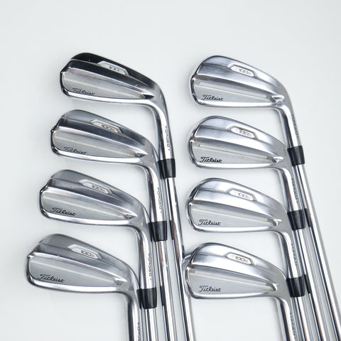 Used Titleist T100S 2021 Iron Set / 4 - PW + 48° / X-Stiff Flex