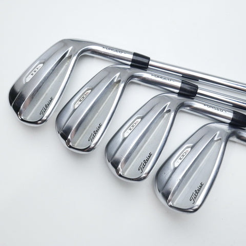 Used Titleist T100S 2021 Iron Set / 4 - PW + 48° / X-Stiff Flex