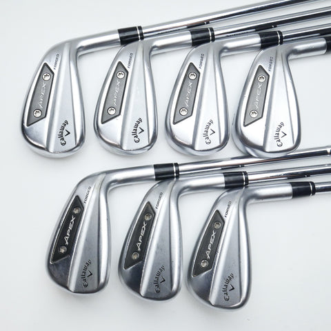 Used Callaway Apex Ai200 Iron Set / 5 - PW + AW / Stiff Flex