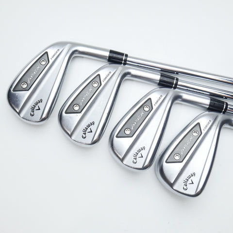 Used Callaway Apex Ai200 Iron Set / 5 - PW + AW / Stiff Flex