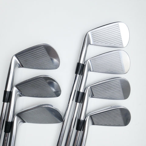 Used Mizuno MP-25 Iron Set / 4 - PW / Stiff Flex