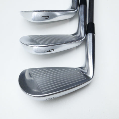 Used Mizuno MP-25 Iron Set / 4 - PW / Stiff Flex