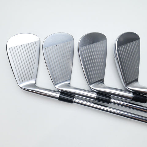 Used Mizuno MP-25 Iron Set / 4 - PW / Stiff Flex