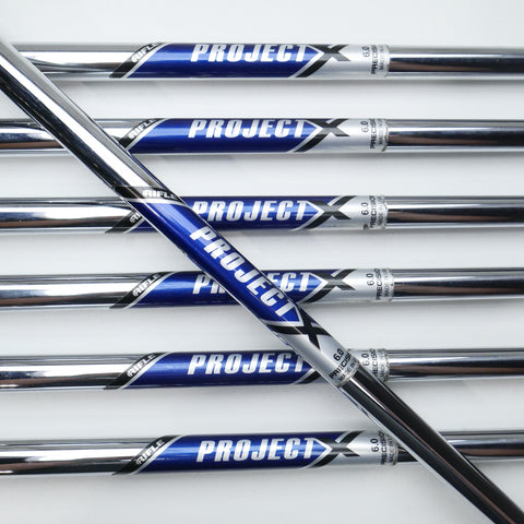 Used Mizuno MP-25 Iron Set / 4 - PW / Stiff Flex