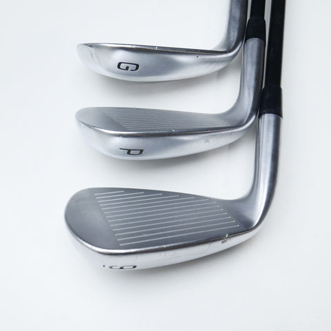 Used Mizuno JPX 925 Hot Metal HL Iron Set / 6 - PW + GW / Regular Flex