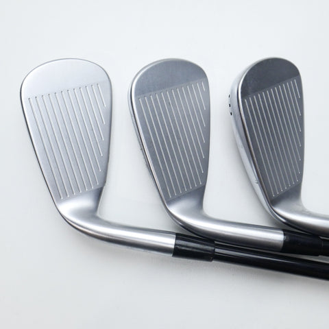 Used Mizuno JPX 925 Hot Metal HL Iron Set / 6 - PW + GW / Regular Flex