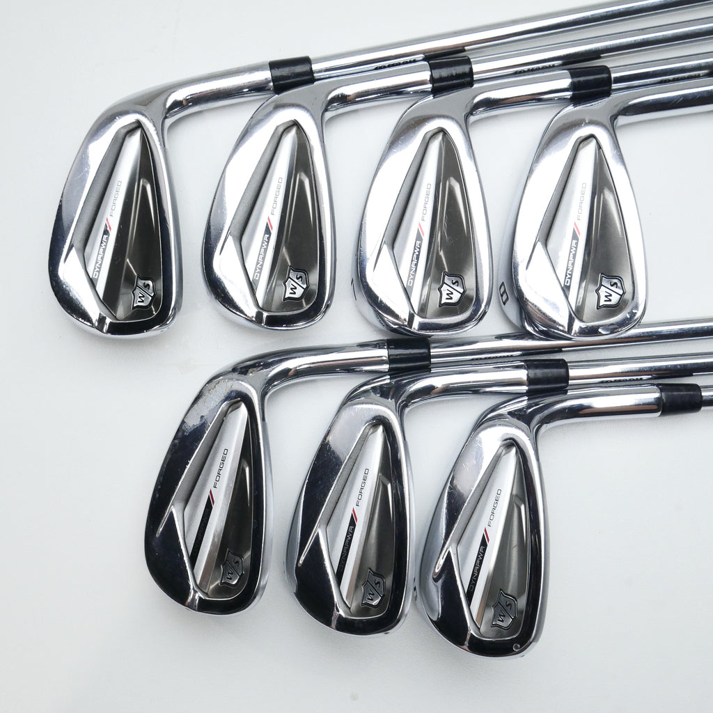 Used Wilson Dynapower Forged 2024 Iron Set / 5 - PW + GW / Stiff Flex