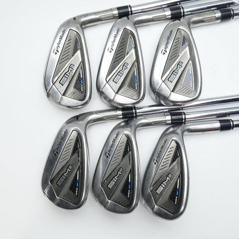 Used TaylorMade Sim2 Max Iron Set / 6 - SW / Regular Flex