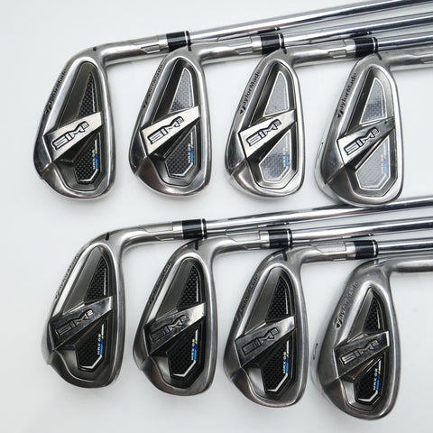 Used TaylorMade Sim2 Max OS Iron Set / 4 - SW / Regular Flex