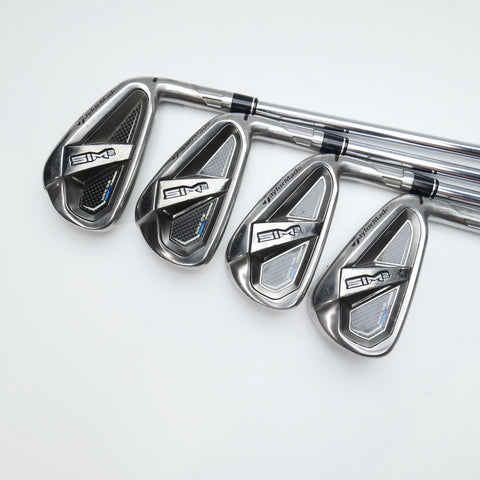 Used TaylorMade Sim2 Max OS Iron Set / 4 - SW / Regular Flex