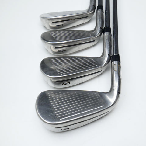 Used TaylorMade Sim2 Max OS Iron Set / 4 - SW / Regular Flex