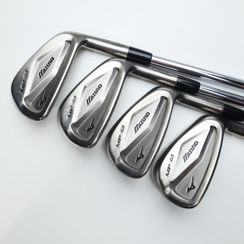 Used Mizuno MP-63 Iron Set / 3 - PW / Stiff Flex