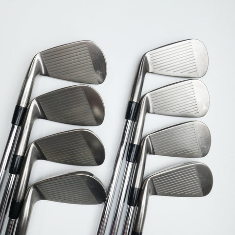 Used Mizuno MP-63 Iron Set / 3 - PW / Stiff Flex
