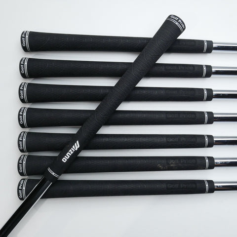 Used Mizuno MP-63 Iron Set / 3 - PW / Stiff Flex