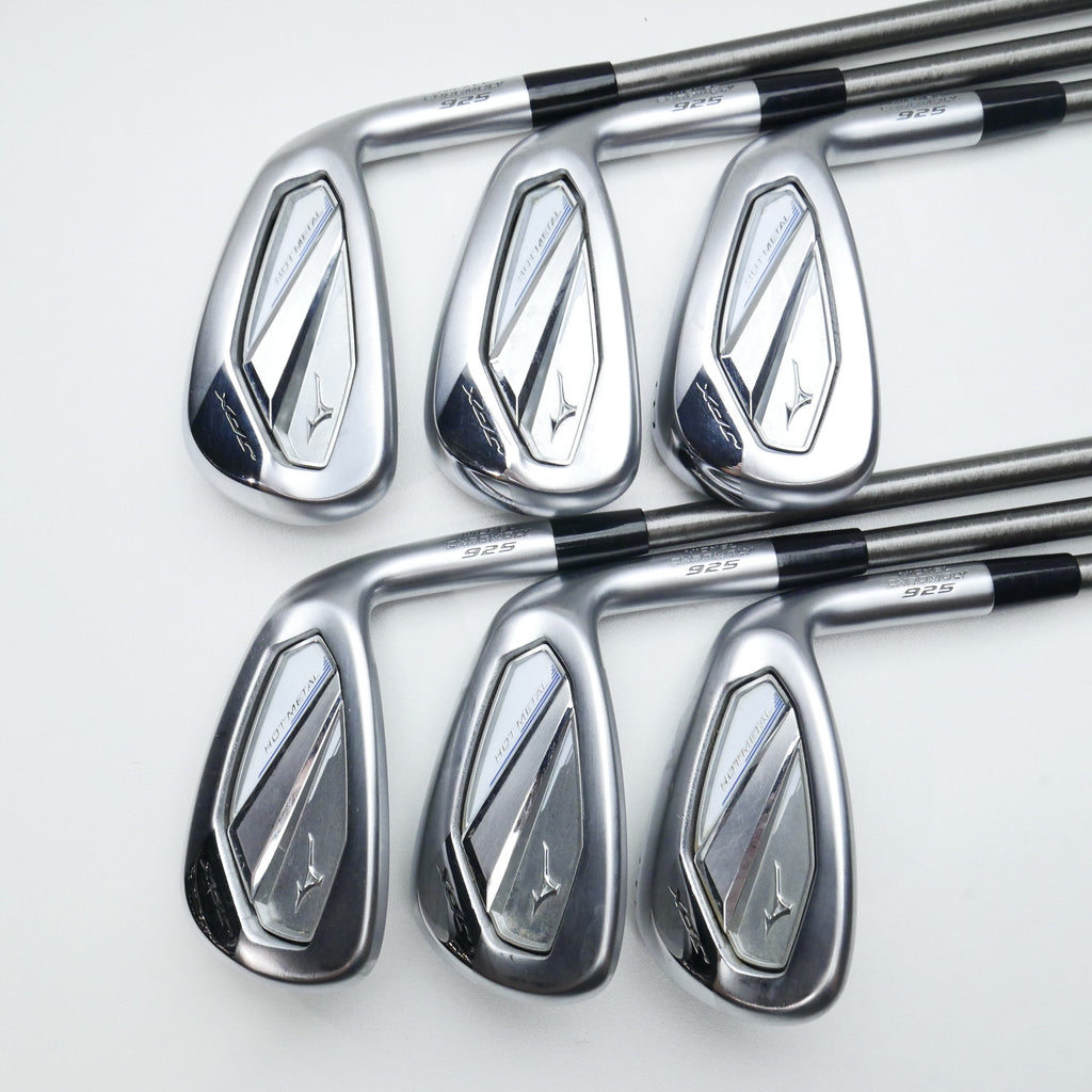 Used Mizuno JPX 925 Hot Metal Iron Set / 6 - PW + GW / A Flex