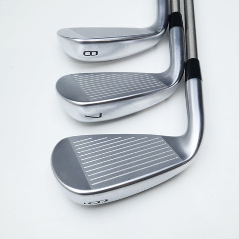 Used Mizuno JPX 925 Hot Metal Iron Set / 6 - PW + GW / A Flex