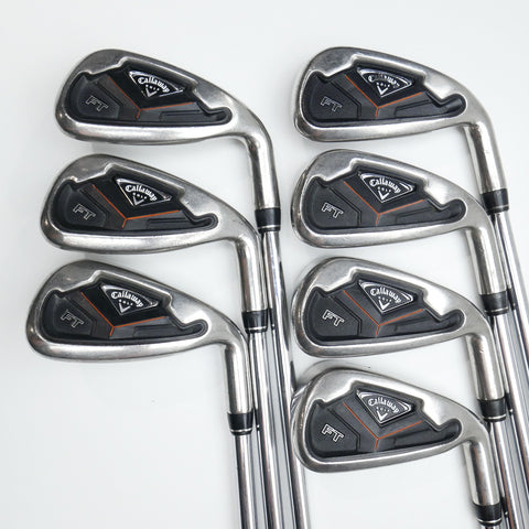 Used Callaway FT Iron Set / 4 - PW / Uniflex