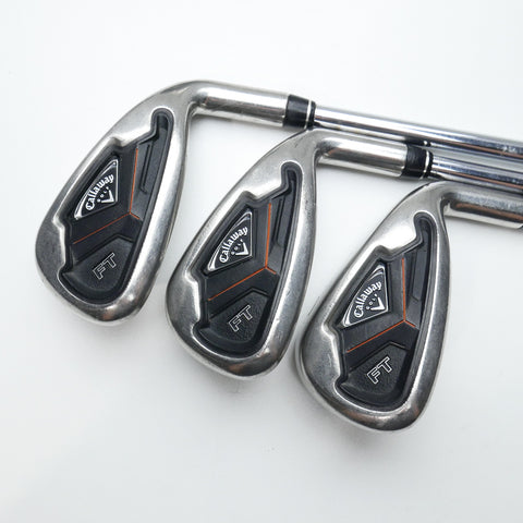Used Callaway FT Iron Set / 4 - PW / Uniflex