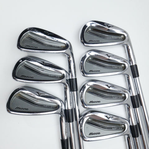Used Mizuno MP-54 Iron Set / 4 - PW / Stiff Flex