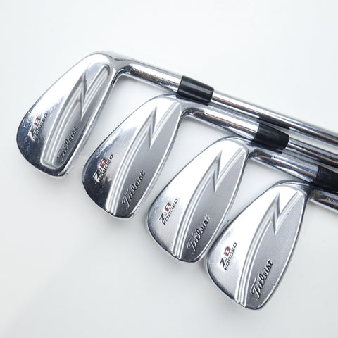 Used Titleist ZB Forged Iron Set / 3 - PW / Stiff Flex