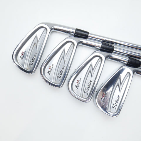 Used Titleist ZB Forged Iron Set / 3 - PW / Stiff Flex